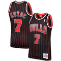 Tony Kukoc Chicago Bulls 1995/96 Hardwood Classics Jersey - Black