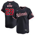 James Wood Washington Nationals Alternate Jersey - Navy
