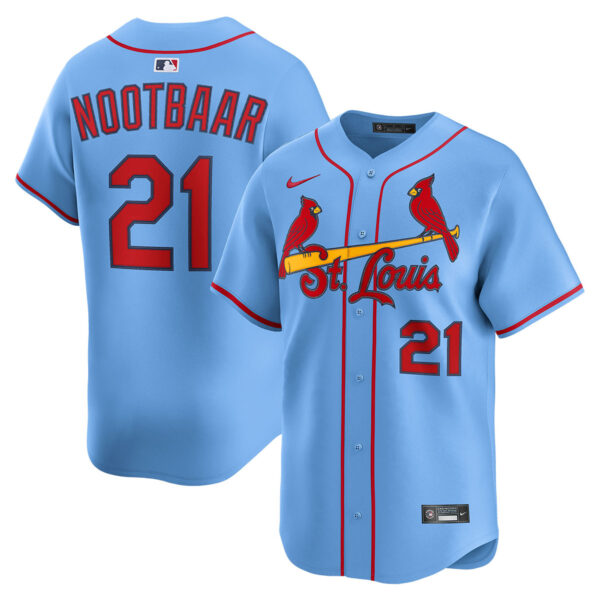 Lars Nootbaar St. Louis Cardinals Alternate Limited Jersey - Light Blue
